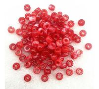 Cuentas acrílicas, 50 Uds. Cuentas espaciadoras acrílicas de 8x6mm Multicolor for fabricación joyería DIY(40)