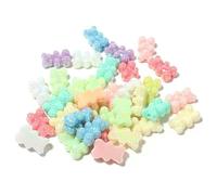 Cuentas acrílicas, Cuentas acrílicas de osito goma for hacer joyas, 10-50 piezas, multicolor, 16 mm/18 mm, dije(18mm (30pcs))