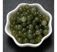 Cuentas acrílicas degradadas de 6-18 mm, redondas, de ojo de gato, espaciadoras sueltas para hacer joyas, accesorios para pulseras y collares hechos a mano, 10-8 mm (100 unidades)