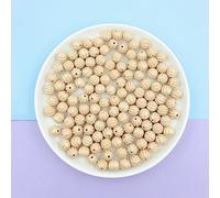 Cuentas acrílicas, Perlas acrílicas de 16 mm, multicolor, paquete 50 piezas(Khaki)