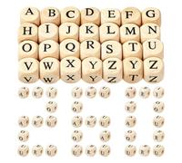 Cuentas Cuadradas con Letras 260 Piezas, 3,5 mm, 26 Letras Cuadradas de | Abalorios para Hacer Collares para Llavero Collar Colgante Cordón de Móvil Dije de Bolso