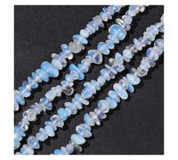 Cuentas de ágata irregulares 5-8 mm, malaquita, amazonita, ópalo, cuarzo, gemas y grava for la fabricación joyas(SKY BLUE,About 32inch)