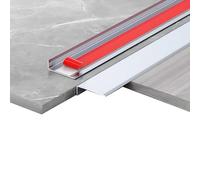 Cuentas de aluminio de 90 cm, 2 piezas de molduras angulares azules, resistentes a los golpes, Ele h, perfectas para proteger interiores (30 x 10 mm)