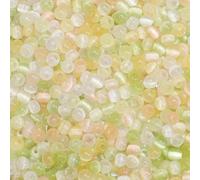 Cuentas de arroz de ojo de gato de vidrio de 4,0 mm y 10 g/bolsa, únicas, sueltas, hechas a mano, para joyería, pulseras, pendientes, accesorios, estilo 10-4,0 mm, aproximadamente 150 unidades