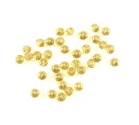 Cuentas de cristal facetadas de 3 mm, cuentas redondas sueltas para hacer joyas y cortinas, champán, 450 piezas