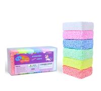 Cuentas de espuma para modelar creativas de Silly Foam, 6 colores pastel ne n (unicornio), perfectas para preescolares y ni os, manualidades, jue