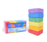 Cuentas de espuma para modelar creativas de Silly Foam, 6 colores primarios (monstruo), perfectas para preescolares y ni os, manualidades, juego