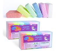 Cuentas de espuma para modelar creativas Silly Foam, paquete de 2, colores pastel ne n, perfectas para preescolares y ni os, manualidades, juego