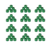Cuentas de Extremo de Cuerda de Guitarra Metálicas 50 Piezas Verde | Mandolina y Guitarra de 12 Cuerdas, Conexión Firme, Ajuste Estable, Repuestos de 50 Unidades