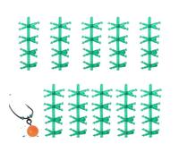 Cuentas De Fijas - 10 Cuerdas De Accesorios para Peces,Porta Anzuelos - para Navegación Kayak Mar Adentro Adentro Agua Salada Orilla Río Lago Playa Camping