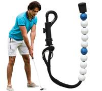 Cuentas de Golf - Puntuación Counter Perlas Rettracte Clip Dispositivo Perla Perba Cortar Track- Contar Gadget | Clip retráctil con Cuentas grabadas para un Mantenimiento de puntuación