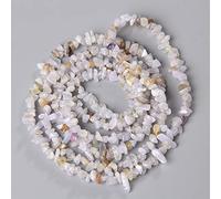 Cuentas De Grava De Cuarzo De Piedra Natural De Forma Libre De 3-5MM, Amatistas, Ágatas, Lapislázuli, Chips, Abalorio Para Fabricación De Joyería, Collar De Pulsera DIY,27. Ágata Loca,32 Pulgadas