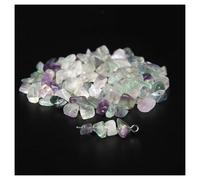 Cuentas de grava irregulares cuarzo, turquesas y malaquita for hacer joyas(Color-20,40cm)