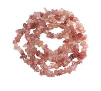 Cuentas de grava irregulares, piedra natural, malaquita, gema, for hacer joyas, collares y pulseras, 16 pulgadas(Color-03,10pcs(approx.32IN))