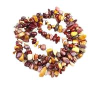 Cuentas de grava irregulares, piedra natural, malaquita, gema, for hacer joyas, collares y pulseras, 16 pulgadas(Color22,5pcs(approx.16IN))