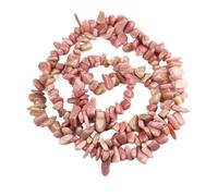 Cuentas de grava irregulares, piedra natural, malaquita, gema, for hacer joyas, collares y pulseras, 16 pulgadas(Color27,10pcs(approx.32IN))