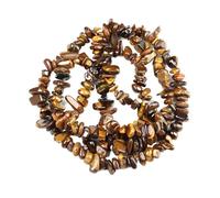 Cuentas de grava irregulares, piedra natural, malaquita, gema, for hacer joyas, collares y pulseras, 16 pulgadas(Color-18,10pcs(approx.16IN))