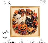 Cuentas de Halloween Arte Set 3D Pintura de Perlas Espumosas Calabazas Decoración