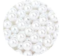 Cuentas de imitación de ABS sin agujero, 2-12 mm, color sólido, redondas, espaciadoras, sueltas, para hacer joyas, pulseras, accesorios, B, 7 mm, 100 unidades