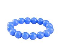 Cuentas de Jade de Cristal Natural elásticas para Mujeres y Hombres - Joyería de Piedras Preciosas Regalos para el día de la Madre