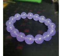 Cuentas de Jade elásticas para Mujeres y Hombres, Joyas de Piedras Preciosas de Cristal Natural, Regalos para el día de la Madre