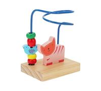 Cuentas de Madera de Pino Educativas 10,3x7,4x13,5cm - 3 Diseños (Surtido)