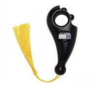 Cuentas de oración digital Tasbih con contador de dedos, cuentas de oración, cuentas de oración Tasbih, contador de pantalla LCD, para relajación budista, dedos activos. Más fácil