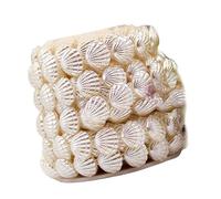Cuentas de perlas artificiales de 9 m de largo para hacer joyas, conchas artificiales de ABS enlazadas, cuerda de perlas para asa de bolsa, accesorios hechos a mano