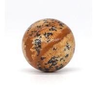 Cuentas de piedra natural de 16 mm, esfera redonda para hacer accesorios de piedra, 2 unidades