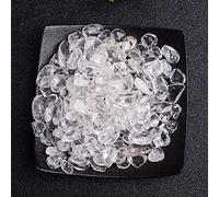 Cuentas De Piedras Preciosas De Virutas Naturales De 100g, Cristales Sin Agujeros Pulidos Cuentas Sueltas De Forma Irregular Trituradas Joyería Artesanal Para Regalo,Claro,50 Gramos