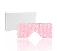 Cuentas De Piedras Preciosas Naturales Jade Antifaz Para Dormir Cuarzo Rosa Amatista,Cuarzo Con CAJA