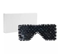 Cuentas De Piedras Preciosas Naturales Jade Antifaz Para Dormir Cuarzo Rosa Amatista,Obsidian With BOX