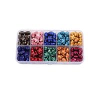 Cuentas de sellado de cera para invitaciones elegantes, 150 pellets de sellado de estrellas, para bodas, sobres de negocios y sello decorativo de sobres P