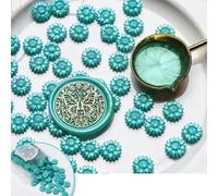 Cuentas de sello de cera de colores variados, Paquete De 100 Cuentas Cera for Sellar, Multicolor, for Invitación Boda(6)