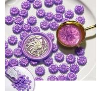 Cuentas de sello de cera de colores variados, Paquete De 100 Cuentas Cera for Sellar, Multicolor, for Invitación Boda(5)