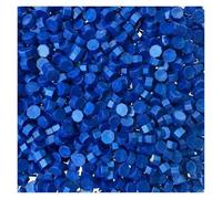 Cuentas de sello de cera de colores variados, Paquete De 100 Cuentas Cera for Sellar Octogonales, Multicolor(Ocean Blue)
