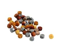 Cuentas de sello de, kit de sello de,Cuentas de sellado octágono para de - Perlas creativas de sellado de, bolitas de de sobre para bodas, sellos de letras, manualidades