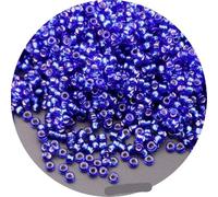 Cuentas De Semillas Cuentas de arroz vidrio 1,5 mm, 2, 3,0 y 4, joyería hecha a mano cuentas ropa Para Bordado(Color 20,3.0mm 10g 400pcs)