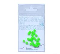 Cuentas de silicona para pesca con efecto luminoso mejorado, ideal para uso con varios tipos de anzuelos, 20/25/50/100/200 piezas (cilíndricas 25 piezas)