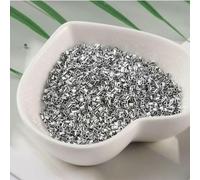 Cuentas de tubo cristal, espaciador, 1000 unidades/paquete 1,5 mm, cuentas semilla transparentes plata for bricolaje, 15/0, for joyería artesanal, accesorios prendas vestir(Solid Gray Silver)