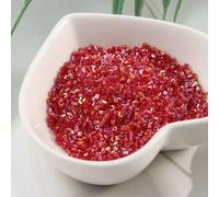 Cuentas de tubo cristal, espaciador, 1000 unidades/paquete 1,5 mm, cuentas semilla transparentes plata for bricolaje, 15/0, for joyería artesanal, accesorios prendas vestir(AB Red)