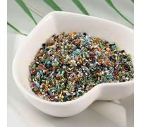 Cuentas de tubo cristal, espaciador, 1000 unidades/paquete 1,5 mm, cuentas semilla transparentes plata for bricolaje, 15/0, for joyería artesanal, accesorios prendas vestir(Mix)