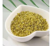 Cuentas de tubo cristal, espaciador, 1000 unidades/paquete 1,5 mm, cuentas semilla transparentes plata for bricolaje, 15/0, for joyería artesanal, accesorios prendas vestir(Light Yellow)