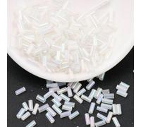 cuentas de tubo de vidrio, Espaciador, 600/900 piezas 2x4,0 mm 2x6 Charm checo cilíndrico for la confección de vestidos cristal DIY Nuevo(Crystal Ab,2x6mm 600pcs)