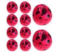 Cuentas de tungsteno ranuradas, Cuentas de tungsteno con Ranuras para Atar | 10x Cuentas de Bola Redondas,Materiales de unión a la Mosca, prácticos Accesorios de para fluir más profundamente y