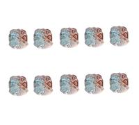 Cuentas de vidrio culturales para manualidades hechas a mano, suministros de decoración de collares para accesorios amigables