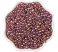 Cuentas de vidrio pequeñas, 10 g, 4 mm, cuentas de vidrio pequeñas, cuentas sueltas redondas para hacer joyas, pulseras, accesorios para manualidades, 10-4 mm, 150 unidades