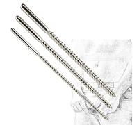Cuentas dilatadoras uretrales Estimulantes de próstata Dilatador de pene Plug Dilatadores uretrales de acero inoxidable Prince Tapón uretral Masturbación Juguete sexual para hombres(S)