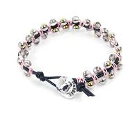 Cuentas Directa Clear Rainbow Pick N Mix Pulsera de macramé, Multicolor, 7