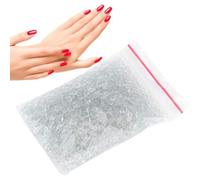 Cuentas esterilizadoras, bolas de vidrio para uñas con cuentas de arena de sílice de alta temperatura, esterilizador de uñas para desinfección de arte de uñas, herramientas de belleza, kits de uñas de